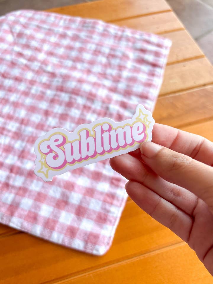 Adesivo Sublime per la vendita all'ingrosso da parte di Basura Gang