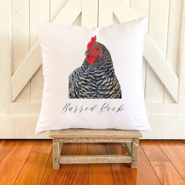 Almohada Barred Rock * Barred Plymouth Rock * Almohada de pollo para venta al por mayor de Hickory Point Farm Co.