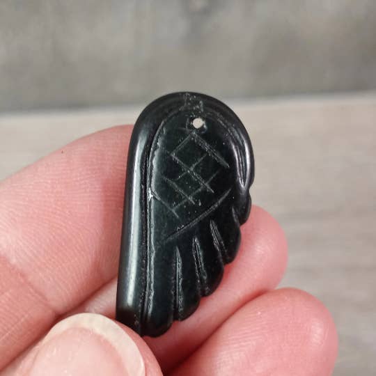 Keystone Crystals - Wholesale Spiritual Stone/Crystal - Gemstone Angel Wing Beads for Jewelry Making and Crafts
