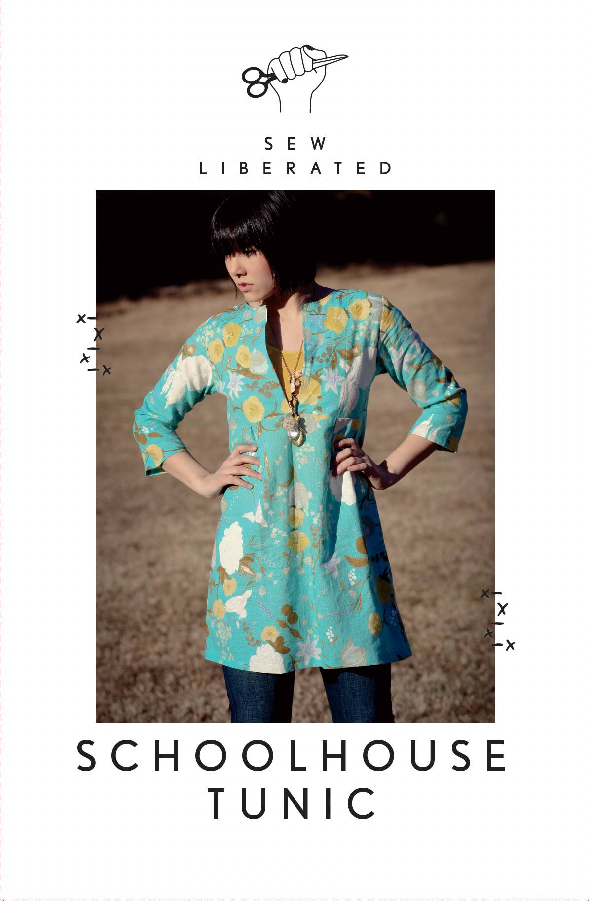 Sew Liberated Sewing Patterns - Wholesale Craft sewing kit - Schoolhouse Tunic Sewing Pattern