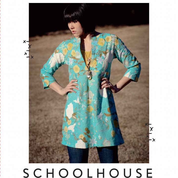 Sew Liberated Sewing Patterns - Wholesale Craft sewing kit - Schoolhouse Tunic Sewing Pattern0