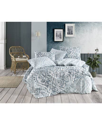 Mani Textile - Wholesale Bedding Set - LIENZO Grey Set0