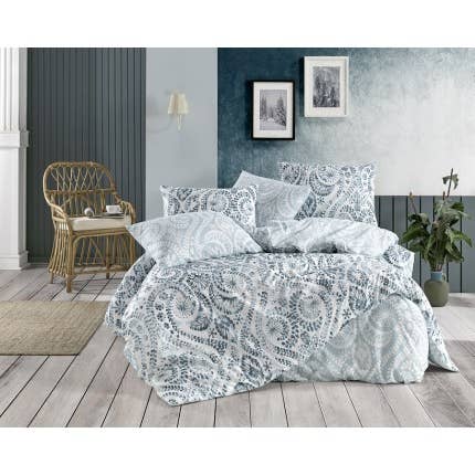 Mani Textile - Wholesale Bedding Set - LIENZO Grey Set