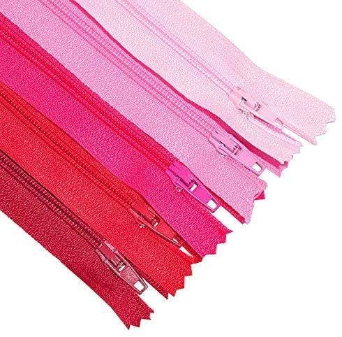 Mandala Crafts - Wholesale Craft Supplies - Nylon Zippers for Sewing, Bulk Zipper Supplies; 12-16 Inches; 80 PC; by Mandala Crafts10