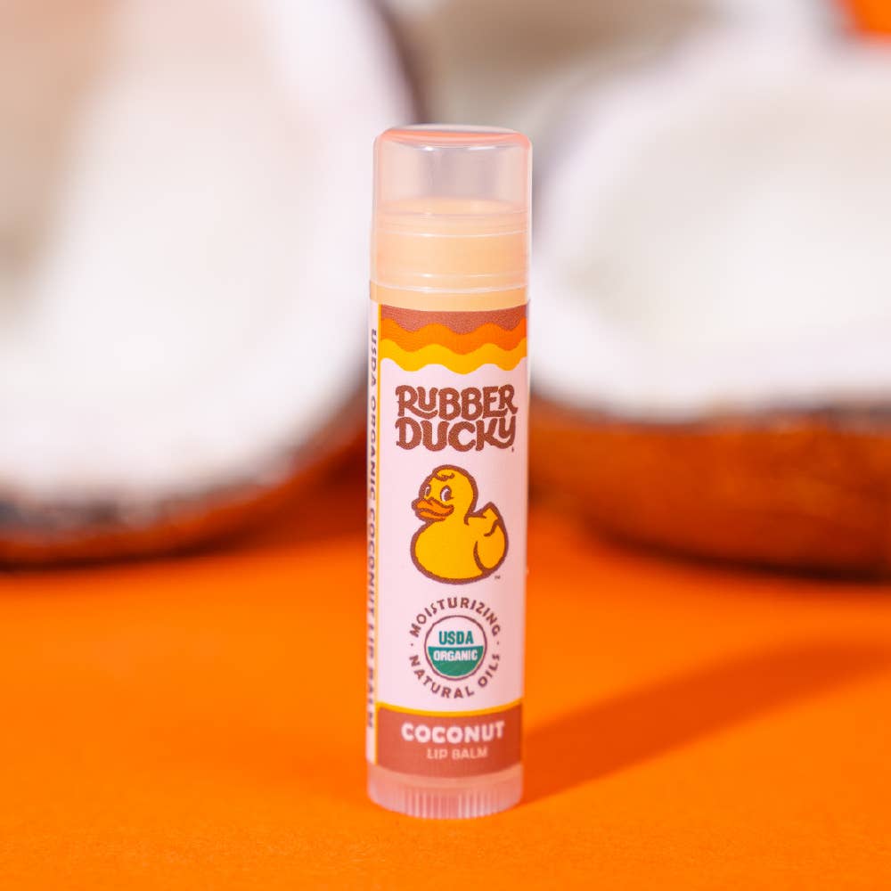 Rubber Ducky - Wholesale Lip Balm - Rubber Ducky Organic Coconut Lip Balm, Beeswax (Refill Pack)7