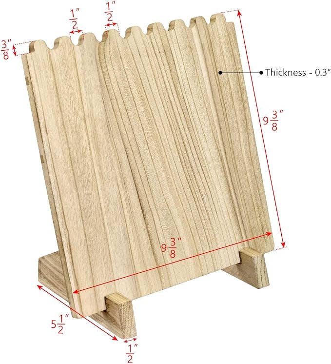 My Beverly Jewelry – Suporte de joias e exposição por atacado – Expositor de joias (várias opções de madeira disponíveis)6