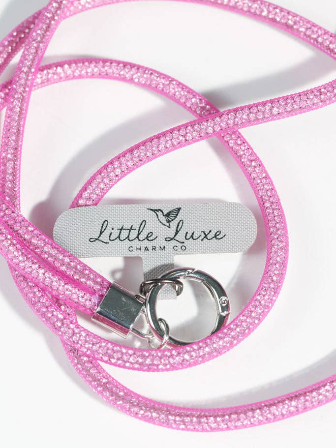 Crystal Sparkly Crossbody Phone Strap for wholesale by Little Luxe Charm Co.