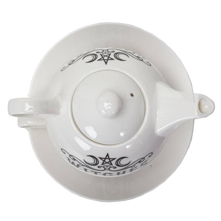 Pacific Trading - Wholesale Tea Set - 14025 Witches Brew Tea Set for One by Alchemy Gothic UK