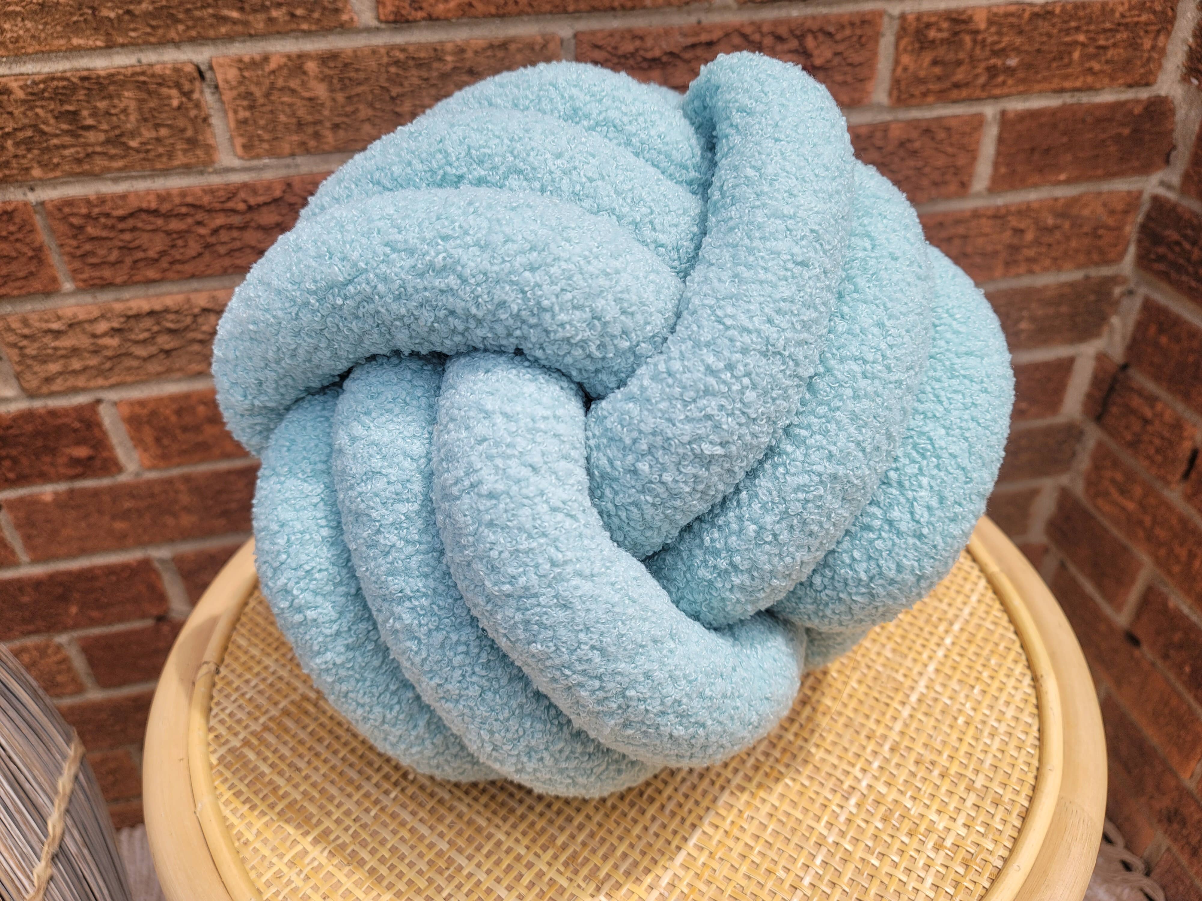 SUF Products LLC - Wholesale Throw/Decorative Pillow - Boucle Knot Pillows Soft and Cozy - Trendy Textured cushion19