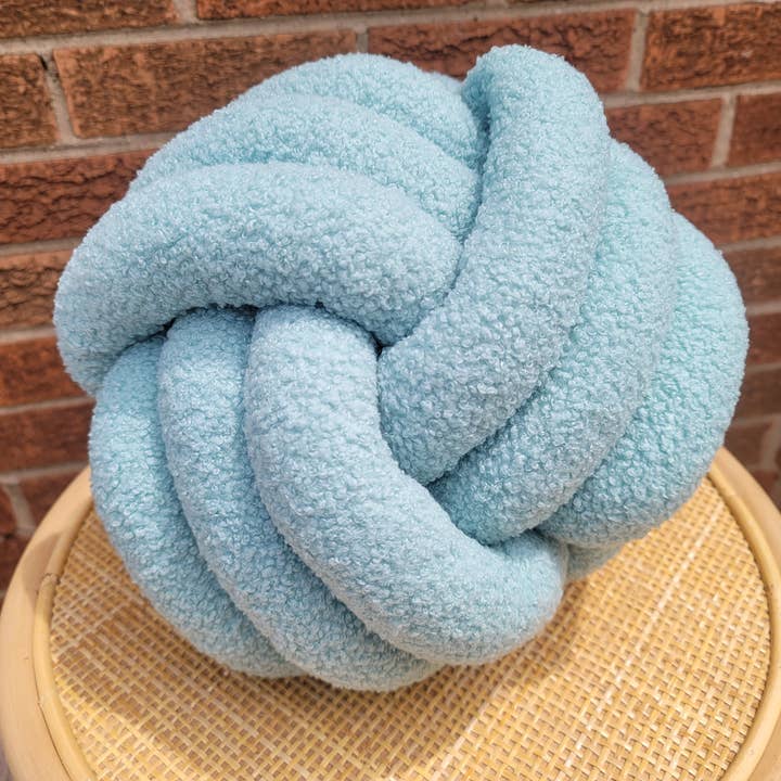 SUF Products LLC - Wholesale Throw/Decorative Pillow - Boucle Knot Pillows Soft and Cozy - Trendy Textured cushion19