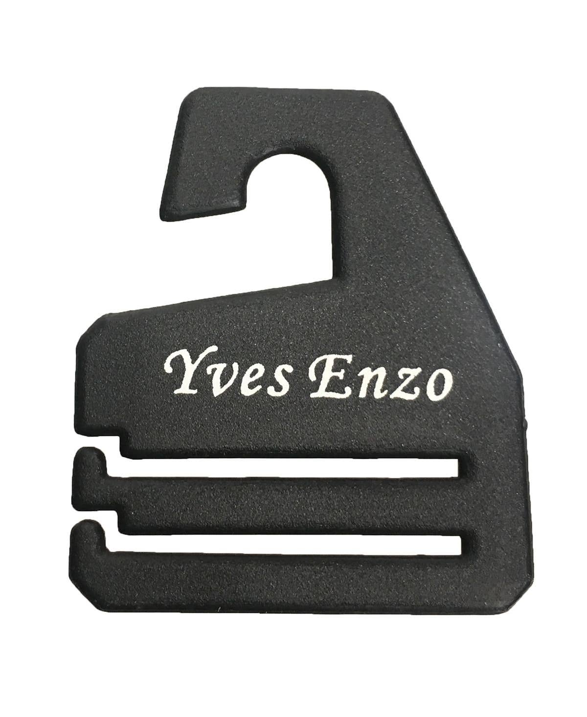 Yves Enzo - Wholesale Necktie - Men's - Satin tie - Black2
