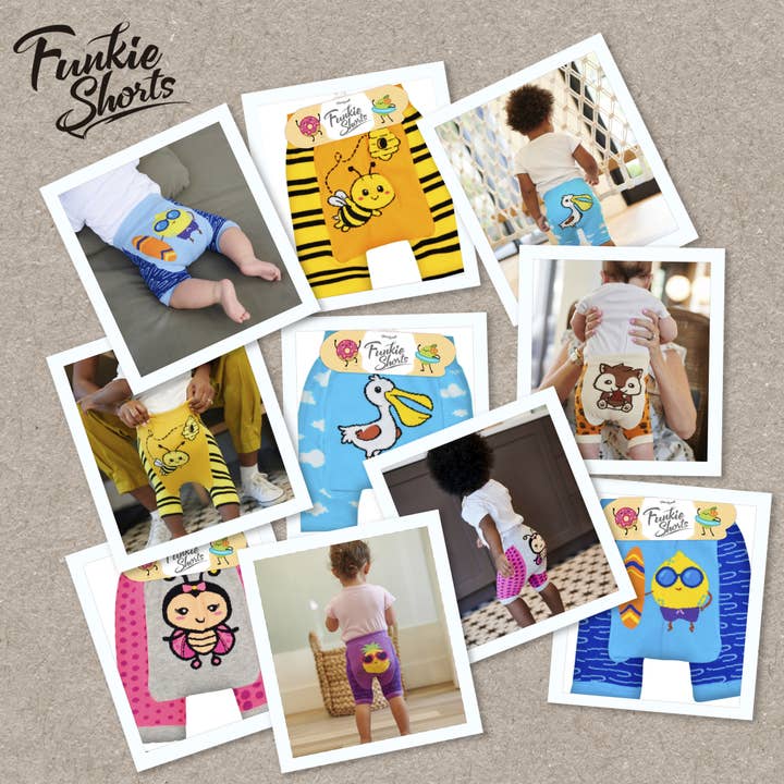 Pantalones cortos Funkie Legging — Surtido de 12 piezas para venta al por mayor de Boogie Toes
