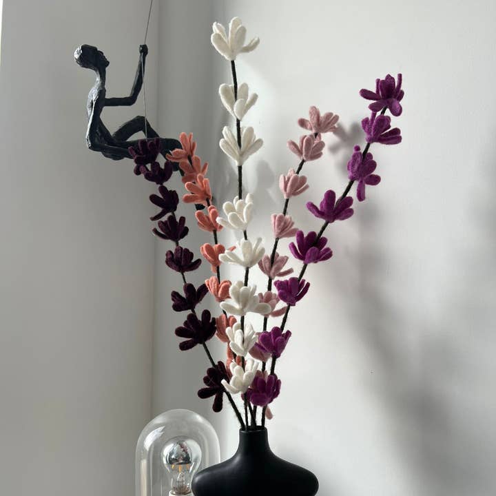 New Heidi - Wholesale Artificial Flowers - Set of 6 Genista flower branches - New Heidi1