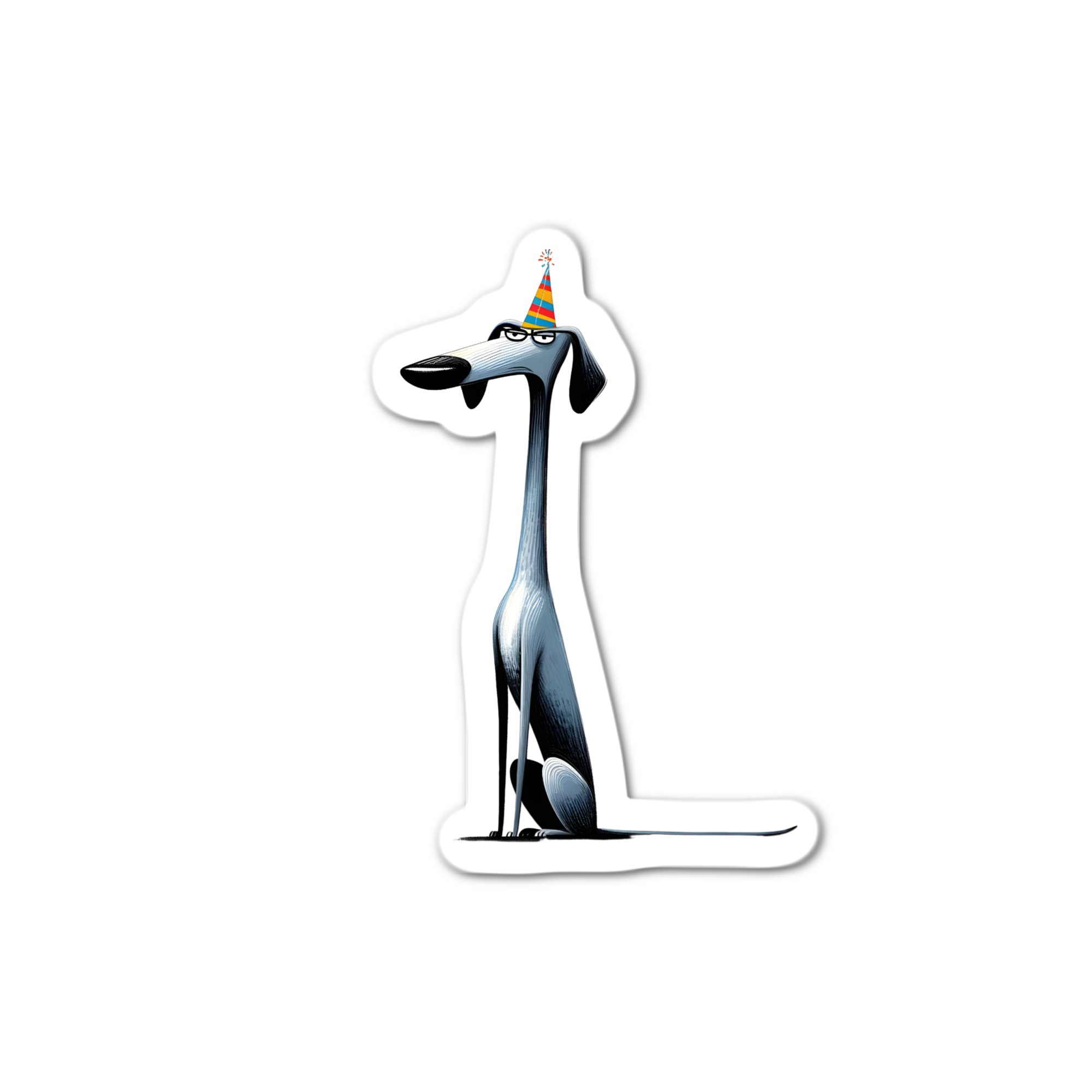 Stick-It Expressions - Vendita all'ingrosso Adesivi per telefoni e laptop - Adesivo Buon Compleanno Cane 1.50