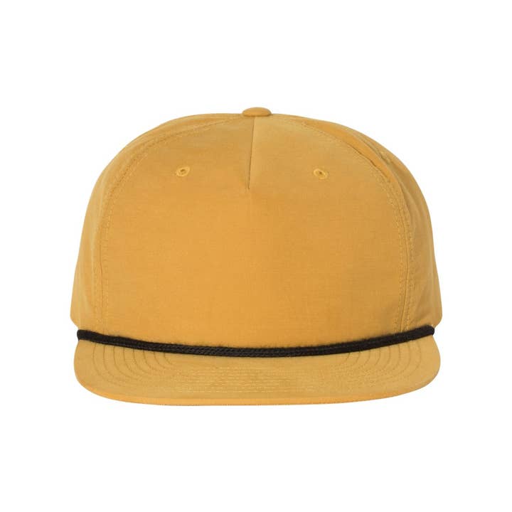 Total Apparel - Wholesale Flat Brim Cap - Unisex - Richardson Umpqua Snapback Five-Panel Rope Cap | Hat 2562