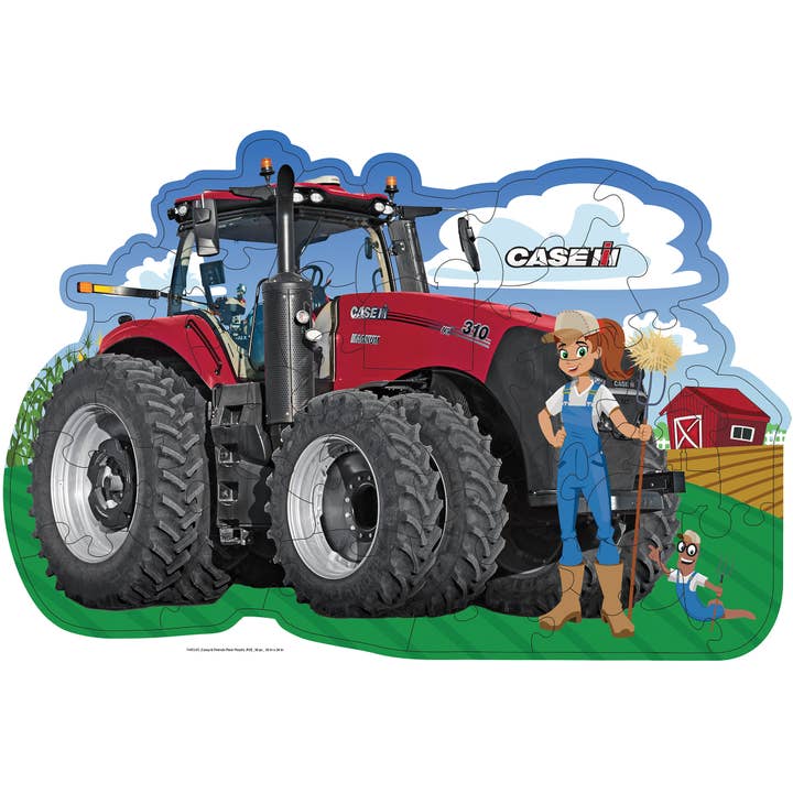 Masterpieces Puzzles - Wholesale Puzzle - Kids - Case IH - Tractor 36 Piece Floor Puzzle1