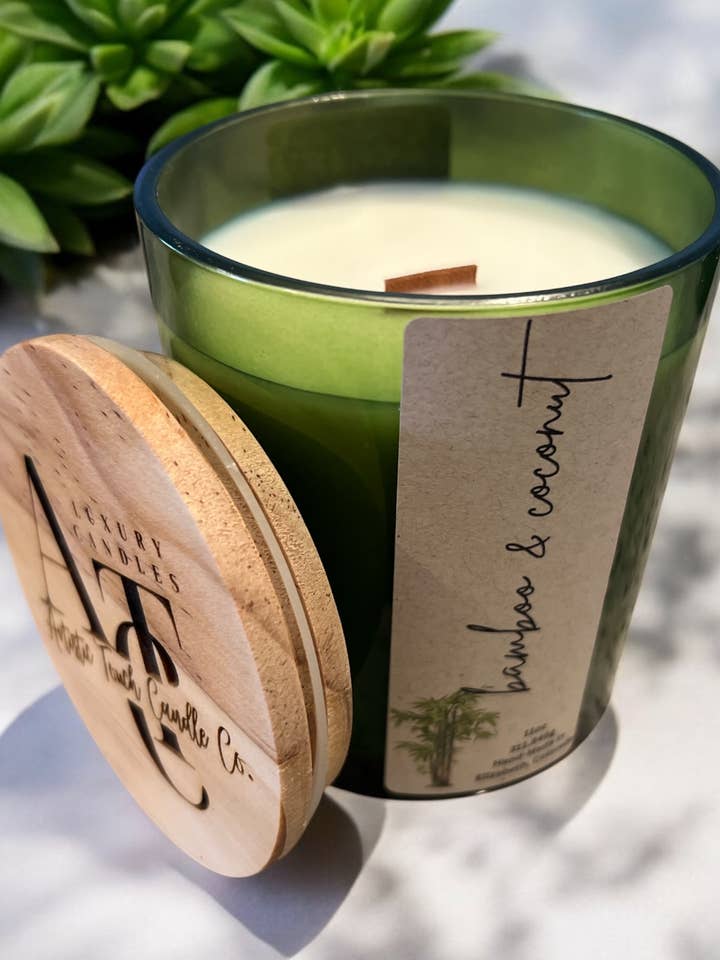 Bamboo & Coconut for wholesale by Artistic Touch Candle Co