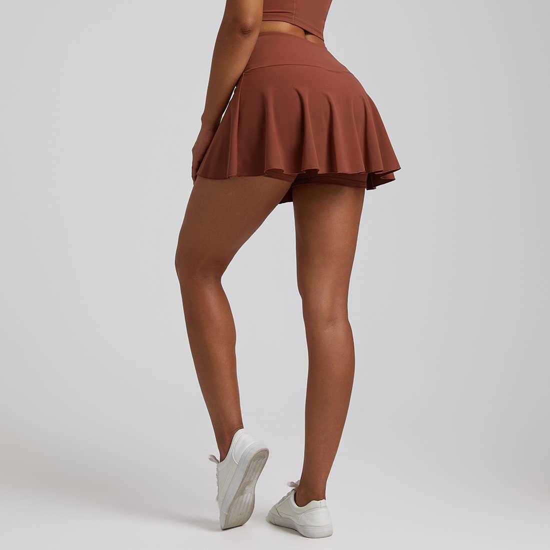 Sodalemon – wholesale Athletic skirt – Women′s – Women Double Layer Hidden Pocket Sport Culottes Tennis Skirt9