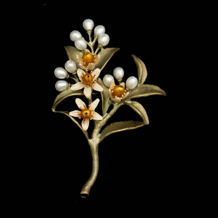 Broche pulvérisateur fleur d'oranger pour la vente par Michael Michaud