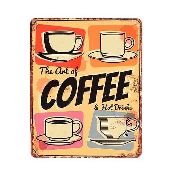 giftland - Wholesale Sign - Metal Tin Sign Coffee0