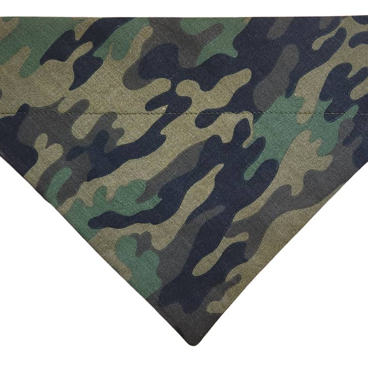Camo Pet Bandana for wholesale by Mutty Mornings
