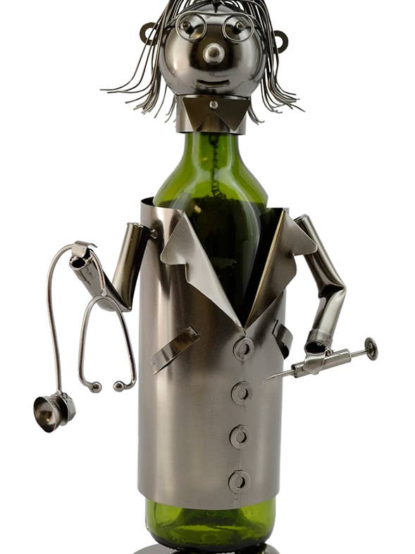 Bottle Holder - Lady Doctor for wholesale by Three Star IM/EX Inc.