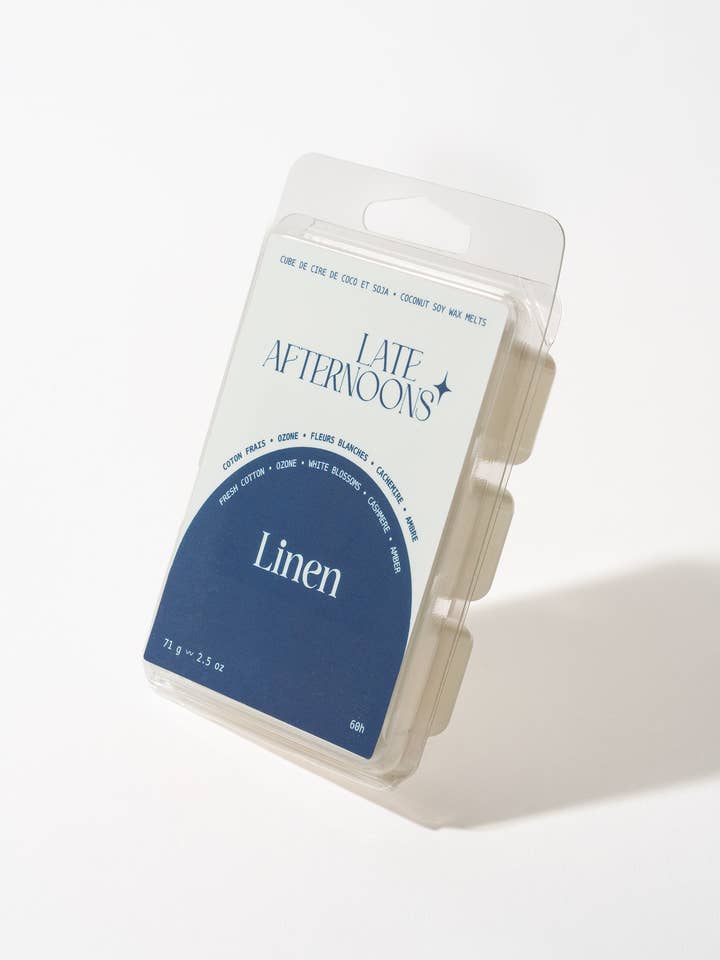 Cera de linho | Algodão fresco, Flores brancas e Ozono por atacado de Late Afternoons