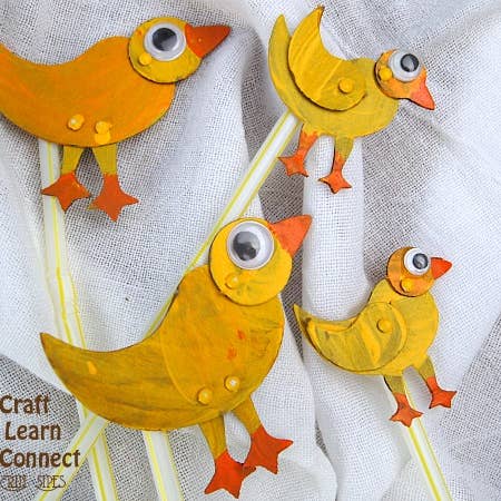 EyeConnect Crafts - Vente Kit de bricolage - Canard Totem2