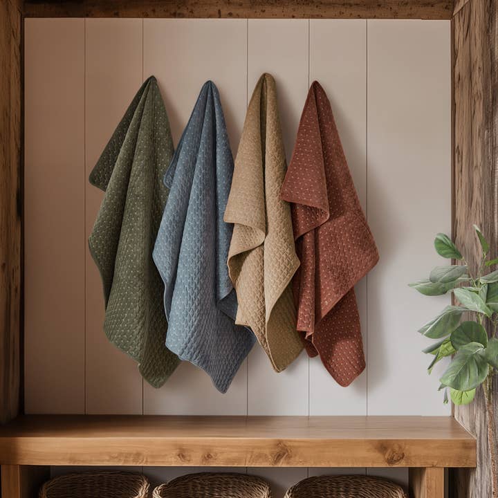 Levtex Home - Wholesale Throw Blanket - Velvet Stitch Quilted Throw41