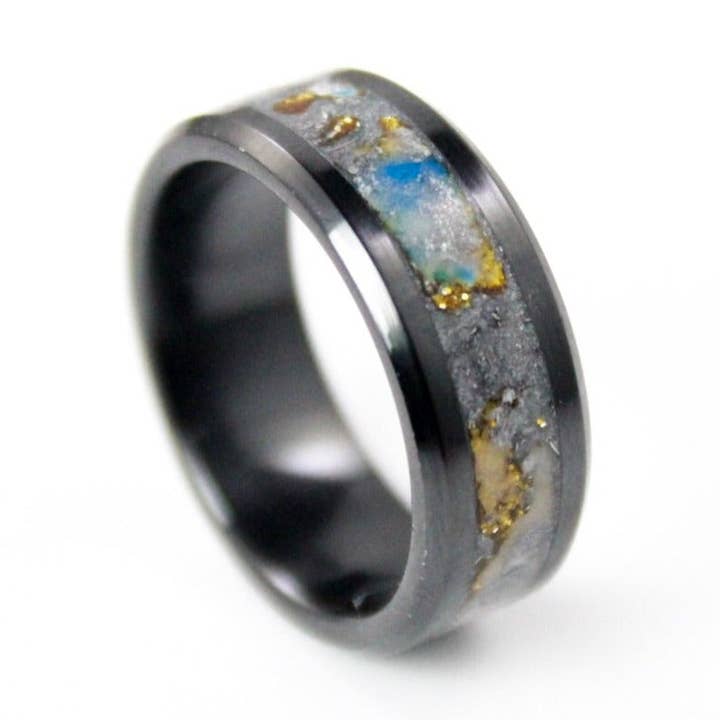 Sänkt Skatt - 8mm Svart Keramisk Ring för wholesale av Natural Evolution Design
