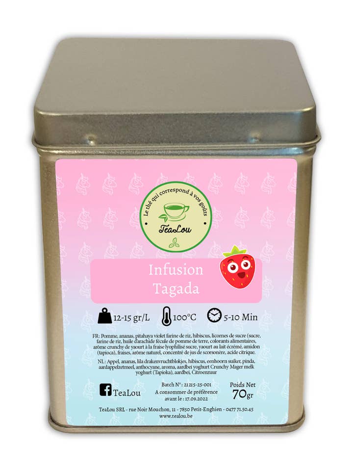 Tagada Infusion - Box 70g for wholesale by Tealou