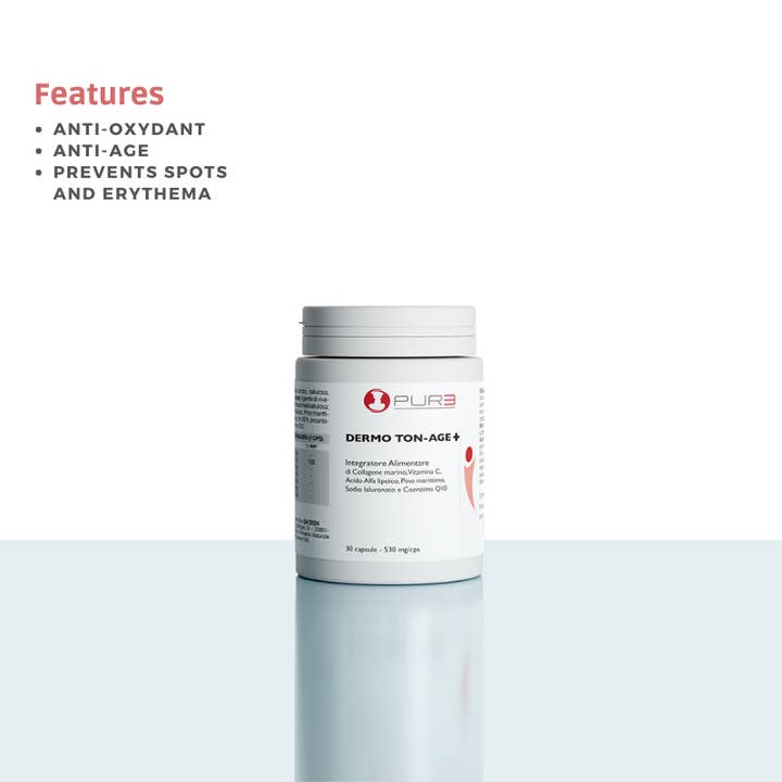 Pure italia - Wholesale Oral Supplement/Vitamin - Food supplement with anti-age effect - 30 tablets1