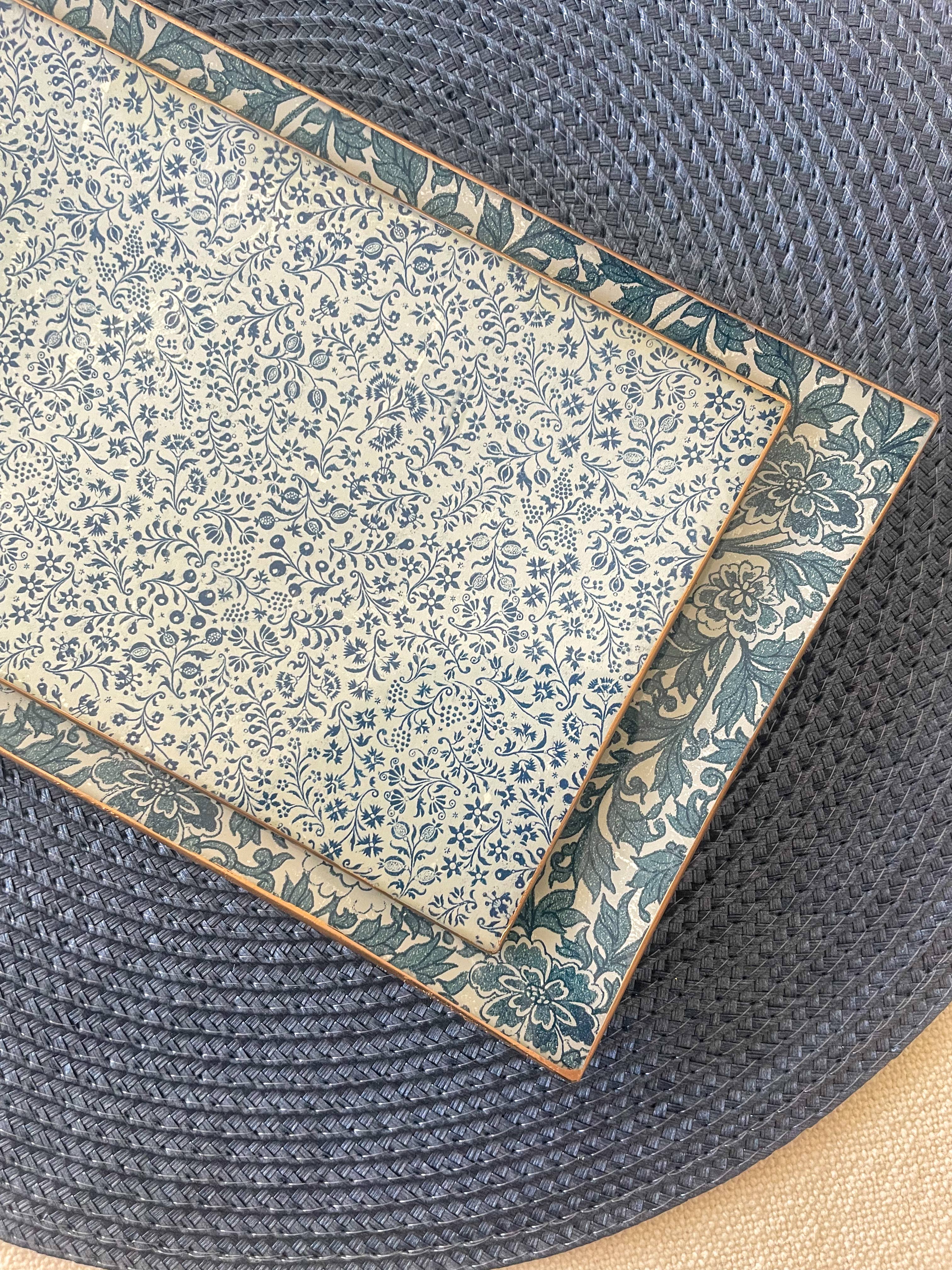 Biccara - Wholesale Decorative Tray - Liberty Rectangular Tray  – Decoupage Collection4