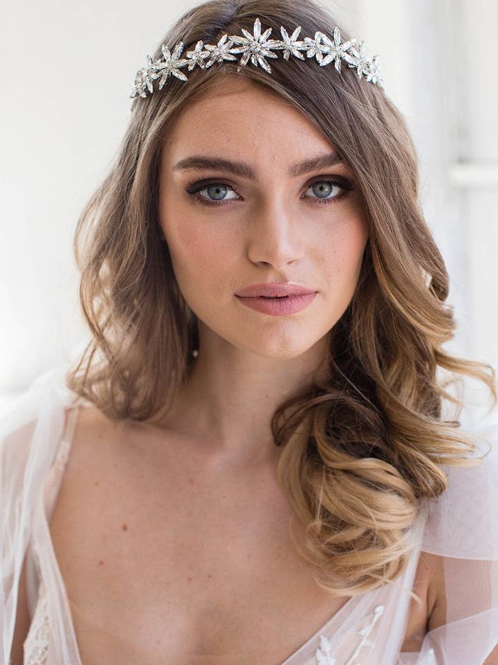 HARLEY CROWN & HALO COMB for wholesale by Brides & Hairpins