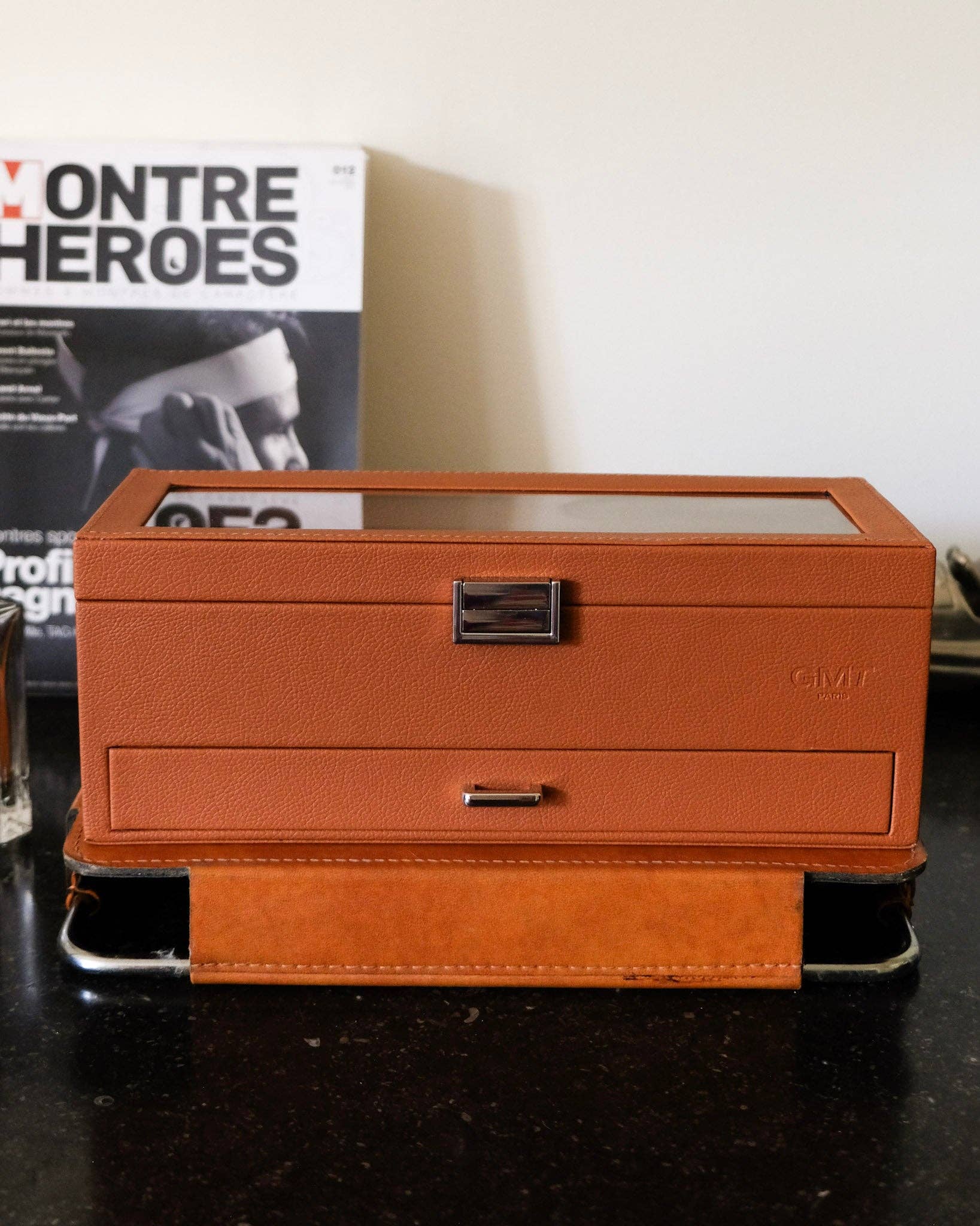 Maison Scarlett – Engroshandel Smykkesskrin – Jean urkasse med 5 rum + skuffe12