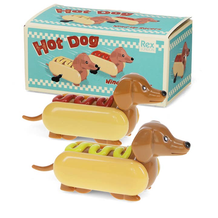 Wind-up racers (set of 2) - Hot Dog for wholesale by Rex B2B - UK