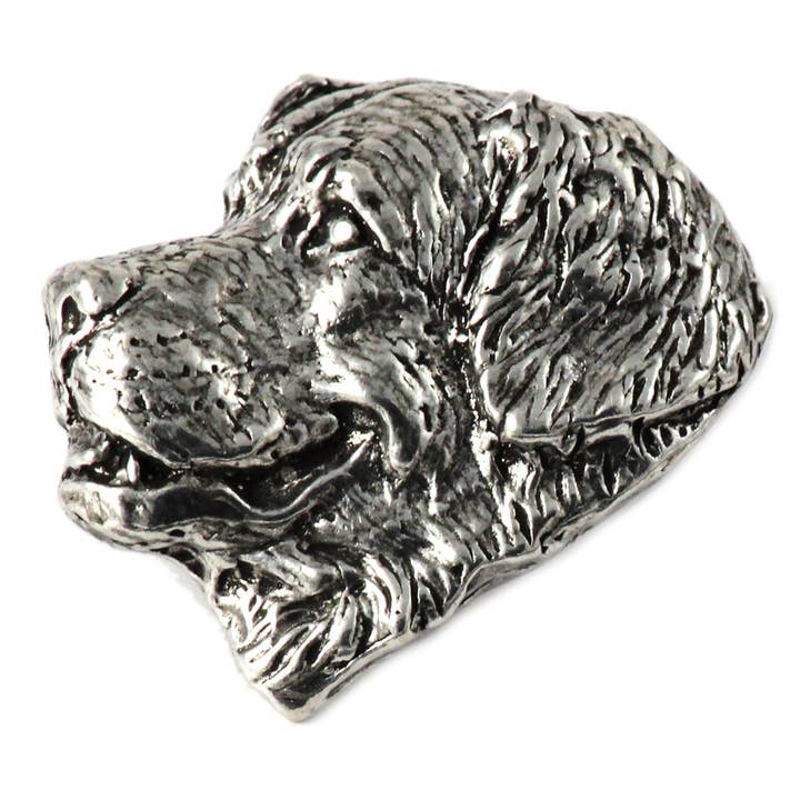 Bernese Mountain Dog Pewter Lapel Pin or Magnet D024 for wholesale by Creative Pewter Designs