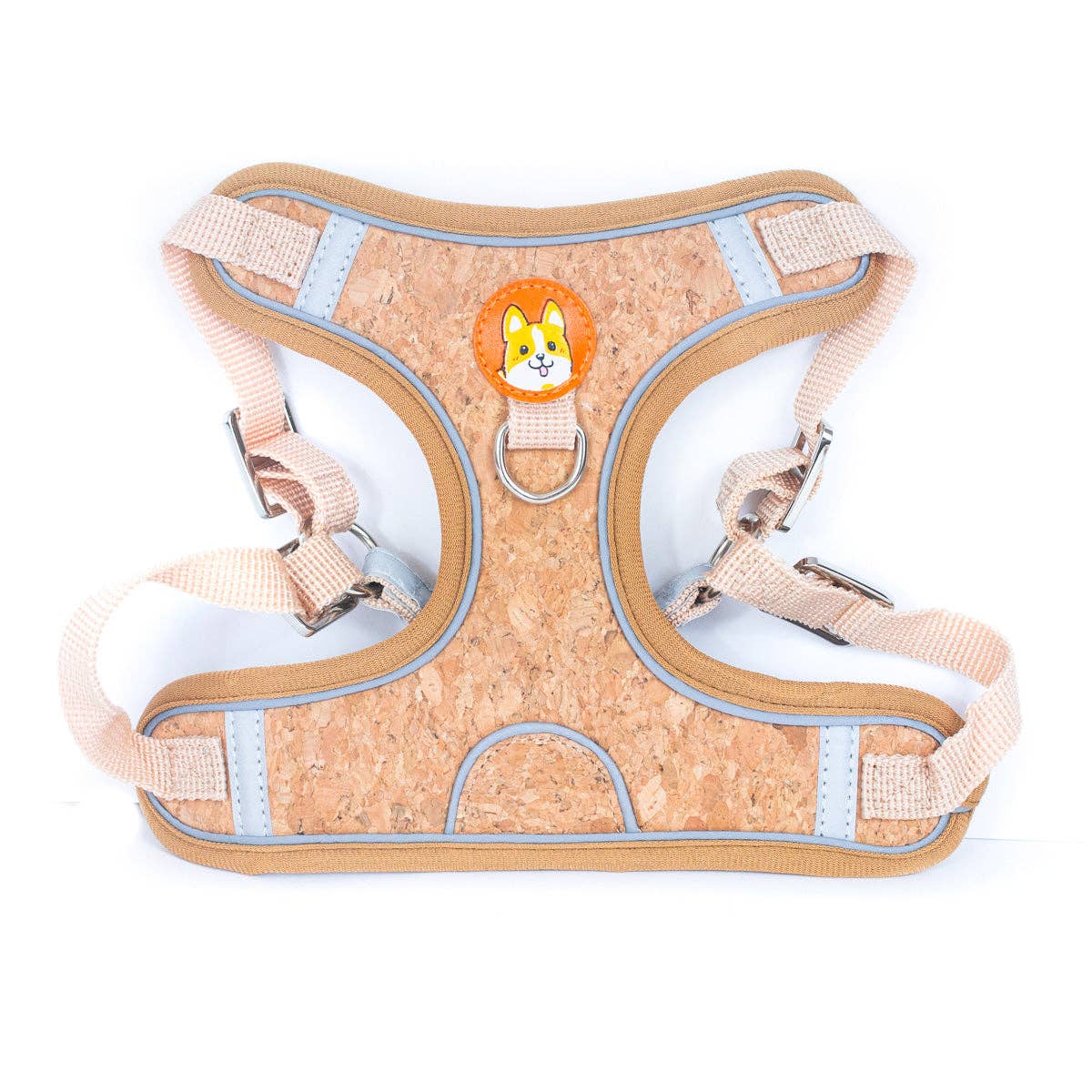 Meninas Bonitas Cork - Venta al por mayor Arnés - Perros - Set de arnés y correa de corcho para perros pequeños - Cómodo y ecológico11