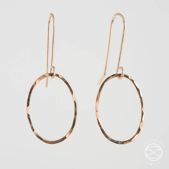 Oval örhängen för wholesale av Clementine & Co. Jewelry