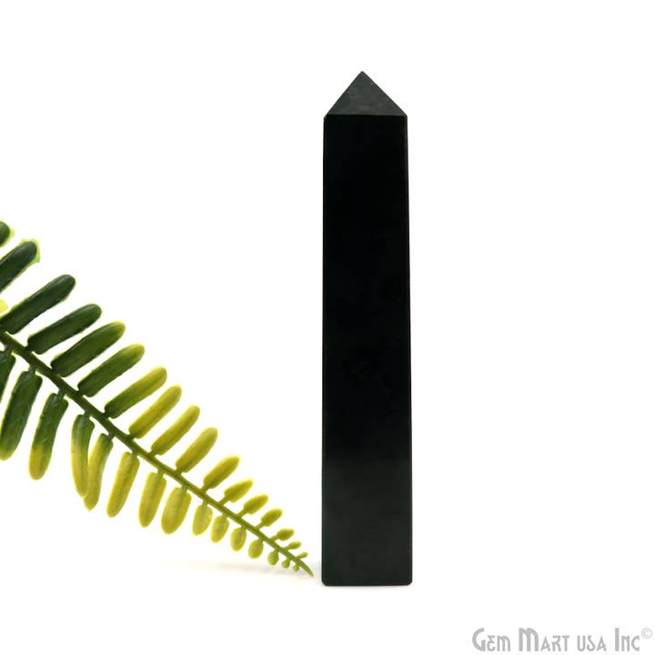 Gemstone Rectangle Tower Shape 100x28mm Crystal Tower for wholesale by GemMartUSA