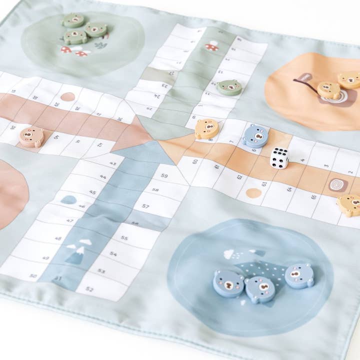 Tutete - Wholesale Board Game - Ludo Game Mat | Children's Travel Game +4 years
