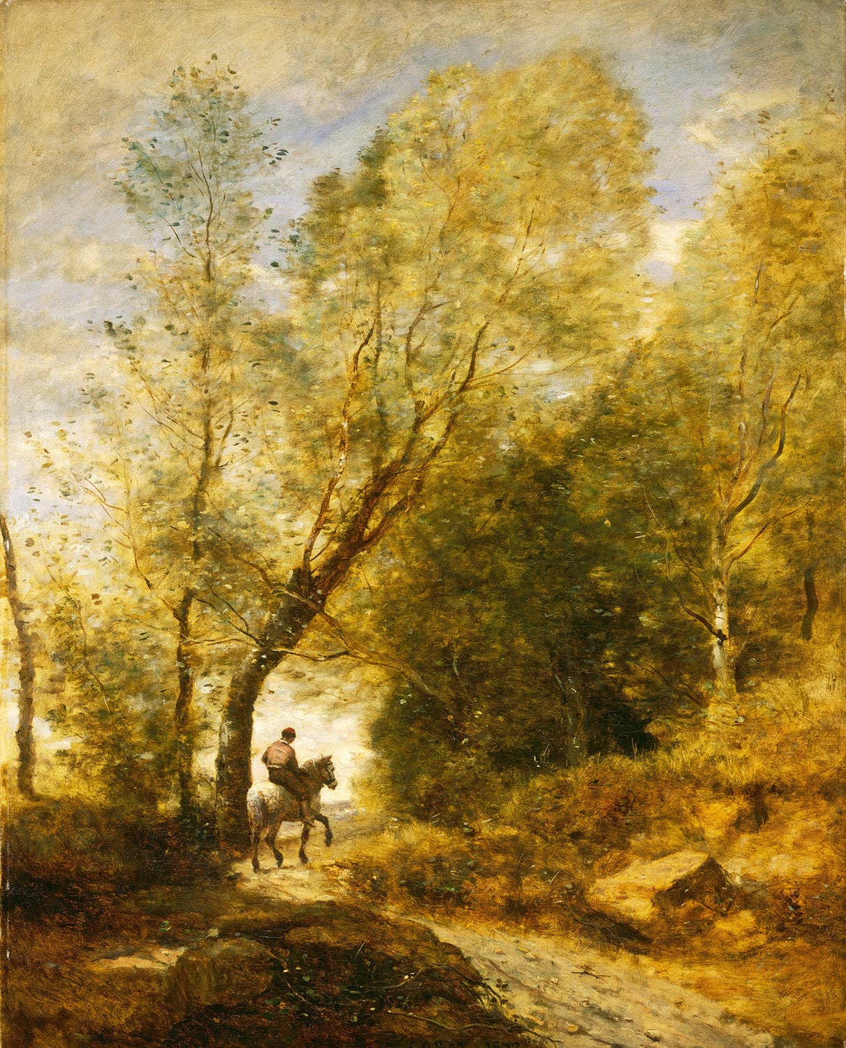 Keep Calm Collection - Wholesale Art Print - The Forest of Coubron by Jean-Baptiste-Camille Corot0