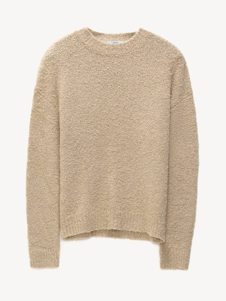 Maglione in Lana Amora Beige per la vendita all'ingrosso da parte di Plastik