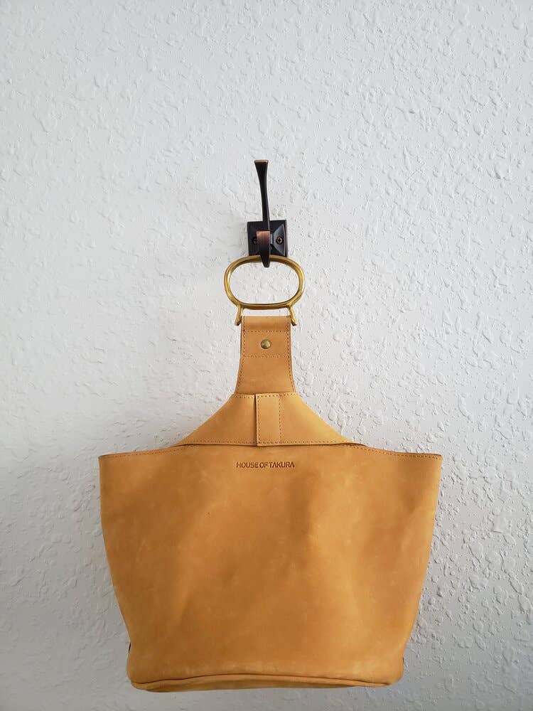 House of Takura - Wholesale Tote Bag - Women's - All Leather Sling Tote7