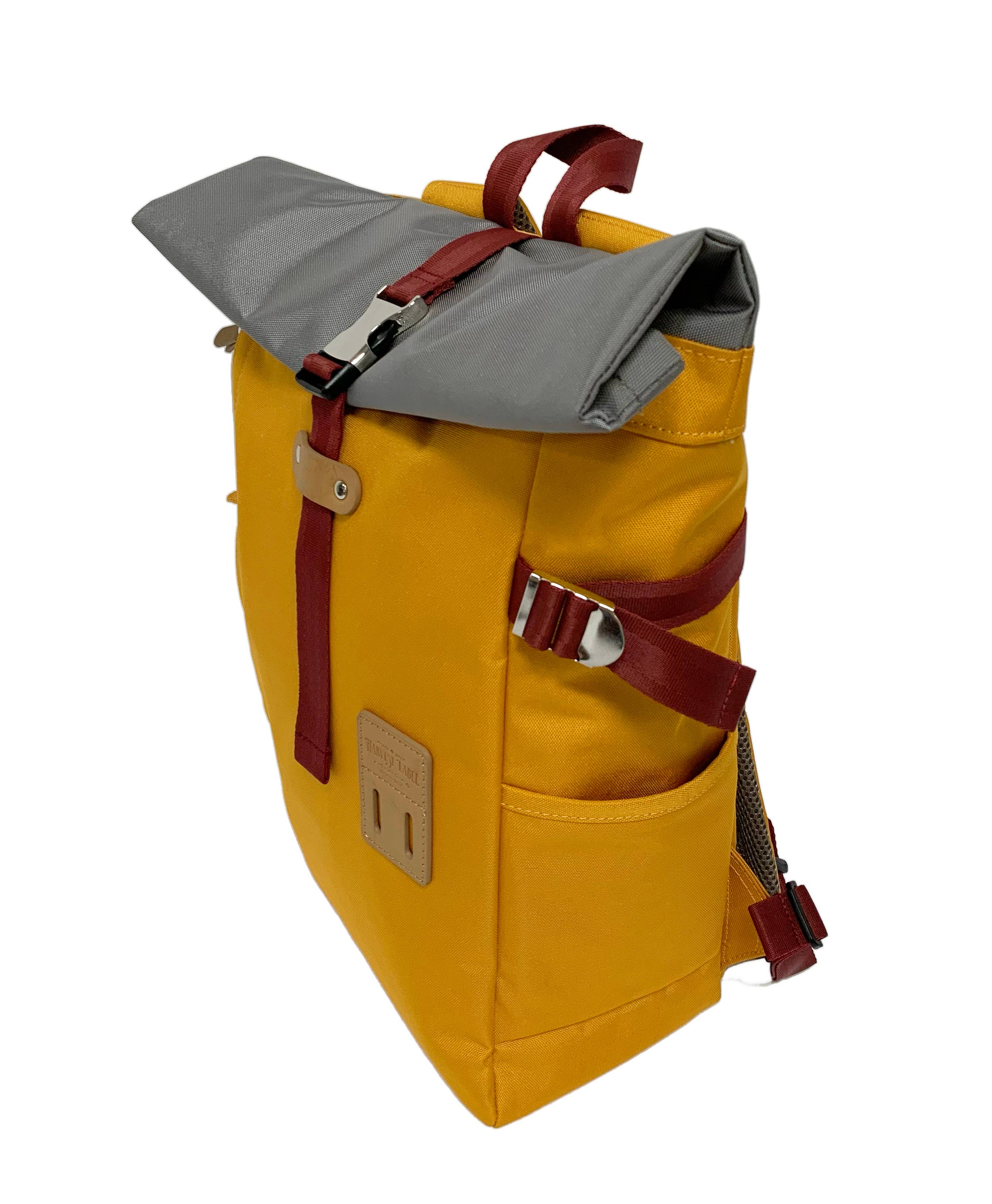 Harvest Label - Vente Sac à dos – unisexe - Sac à dos Rolltop 2.0 moutarde2