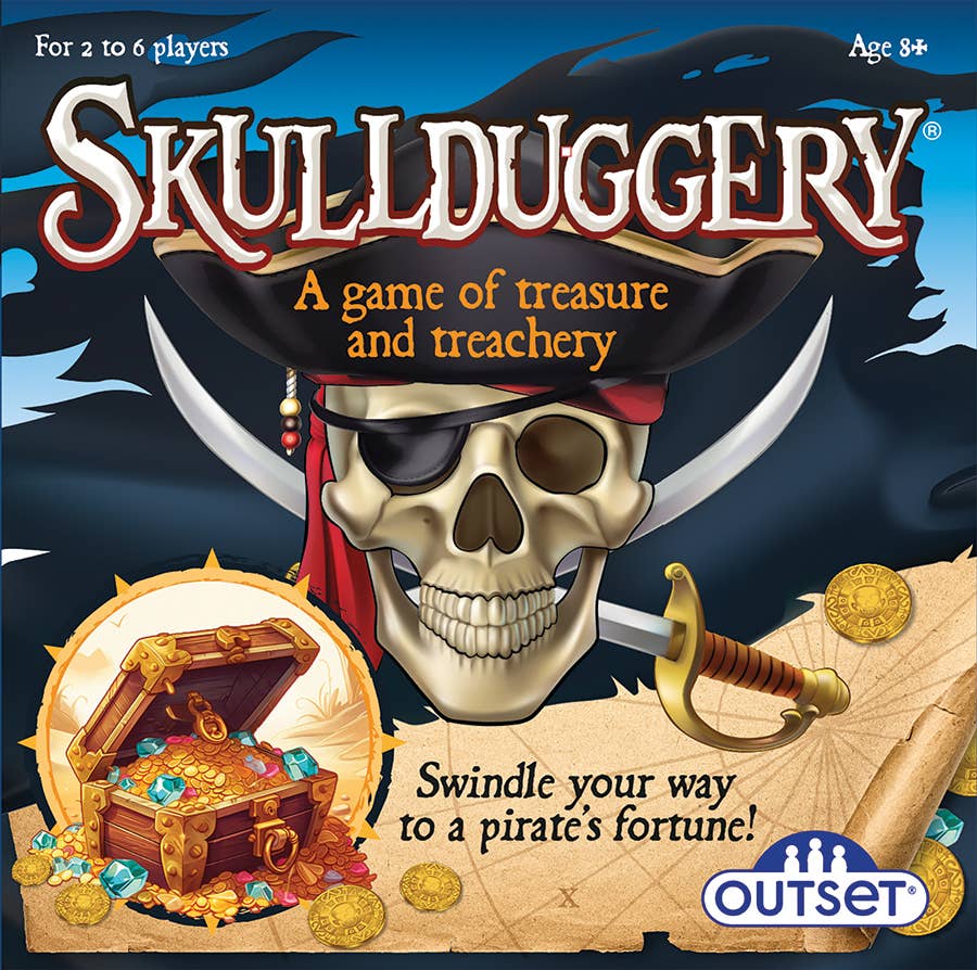 Outset Games and Cobble Hill Puzzles - Wholesale Card Game - Skullduggery - A Pirate's Game of Plunder and Deceit!1