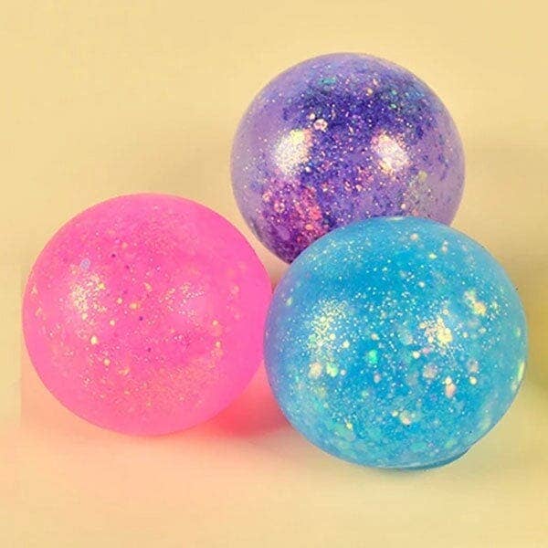 Showcase - Wholesale Squishy Toy - Kids & Baby - SugarSqueez Squishy Fidget Sugar Stress Ball (1pc) Assorted Colors10