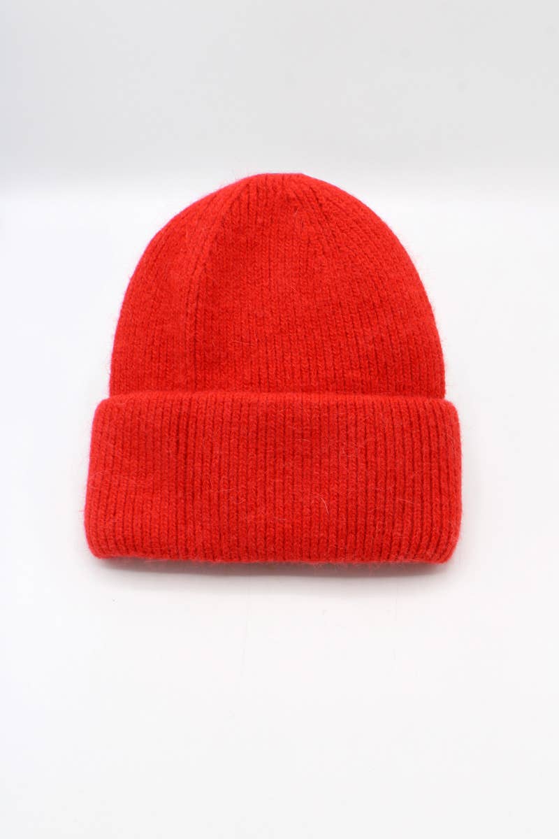 Hologramme Paris - Wholesale Beanie - Men's - Classic plain Angora hat37