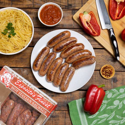 Esposito's Sausage - Wholesale Sausage - 5lb Hot Italian Sausage