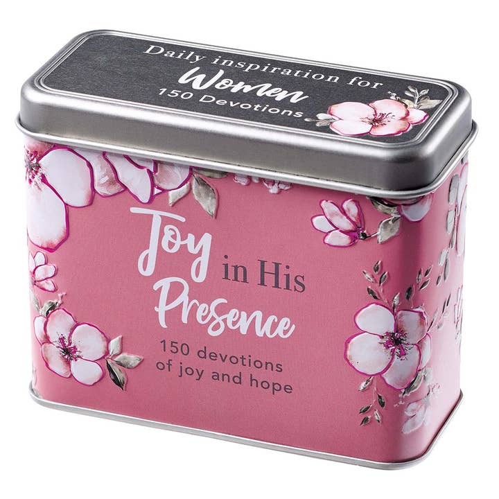 Christian Art Gifts - Wholesale Religious Card - Cards in Tin Joy in His Presence